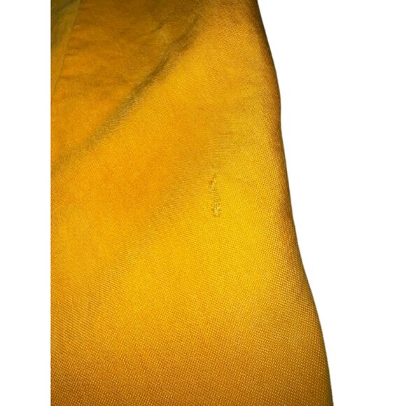 Chloe Egg Nog Yellow Origami Pleat Silk Mini Skirt Size 40T / 8 Tall US - Picture 7 of 8